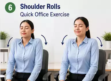 shoulder rolls
www.healthmy.in