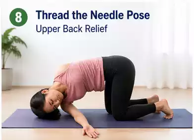 thread the needle yoga pose
www.healthmy.in